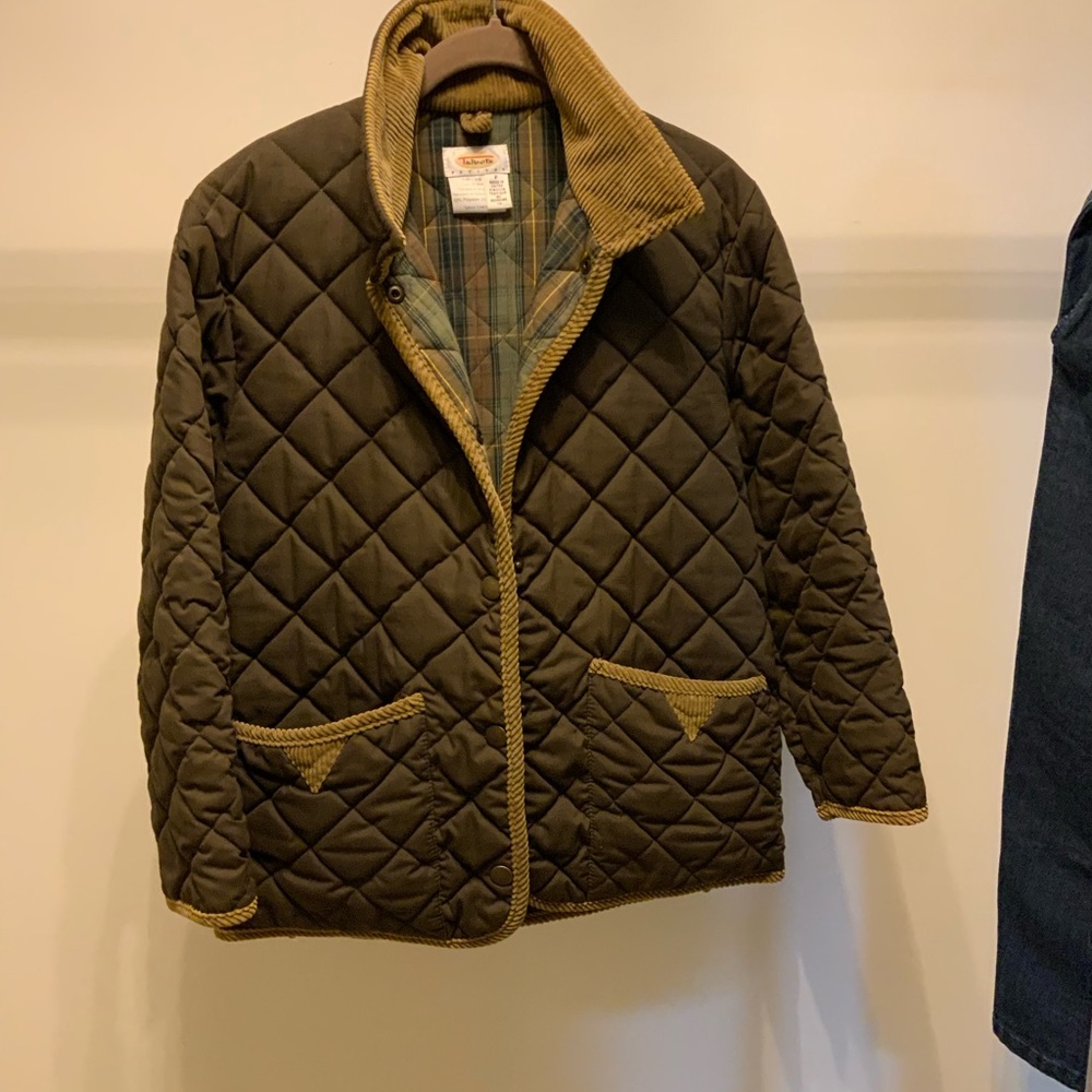 Olive Green Barn Coat